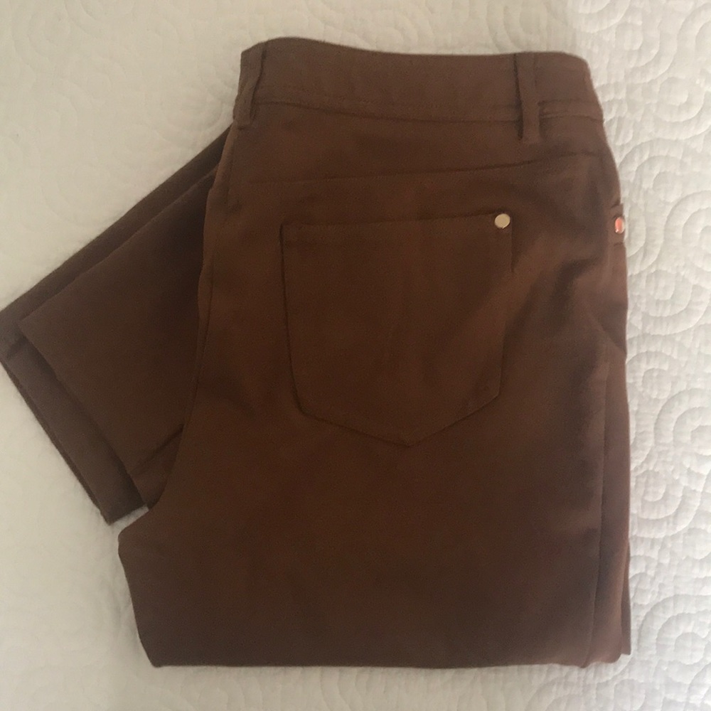 Chico’s brown sliming pants